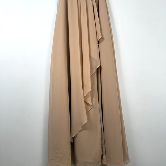 NWT-AZAZIE Omari Bridesmaid Dress, SAND (102#) Color, Size 4A (US) - Picture 10 of 12